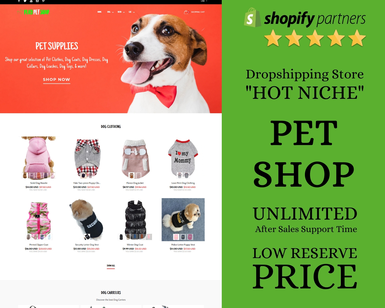 — Store Listed on Flippa PET Supplies