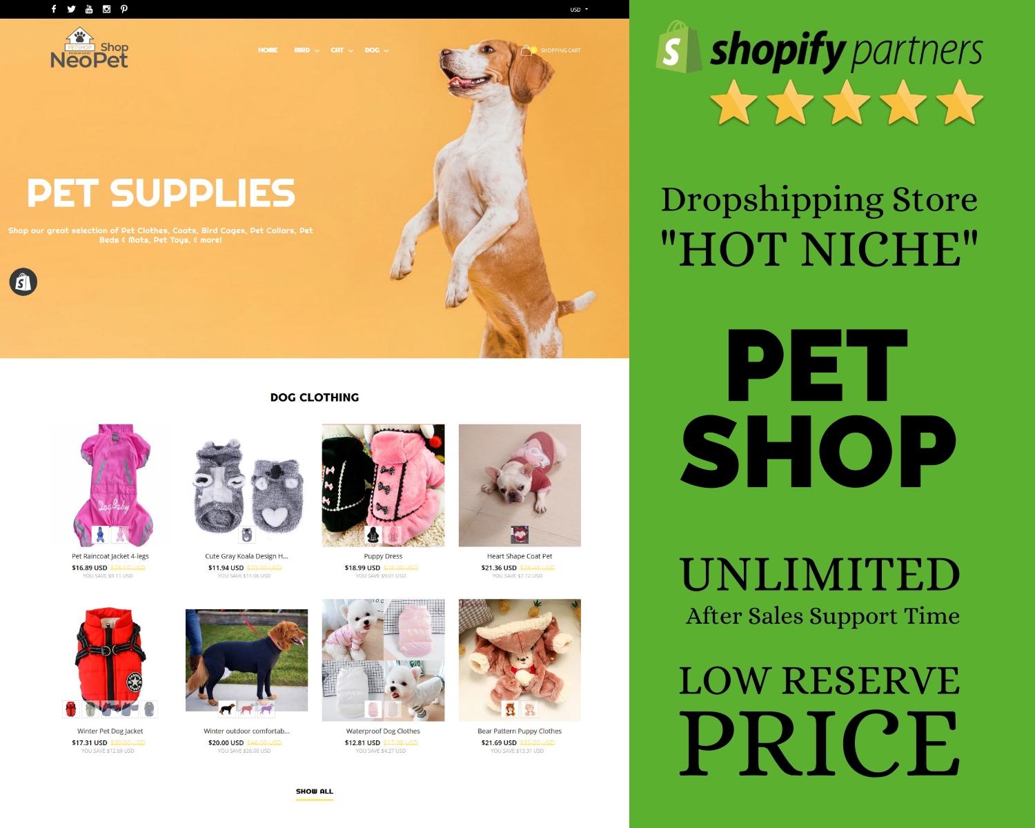 — Store Listed on Flippa PET Supplies