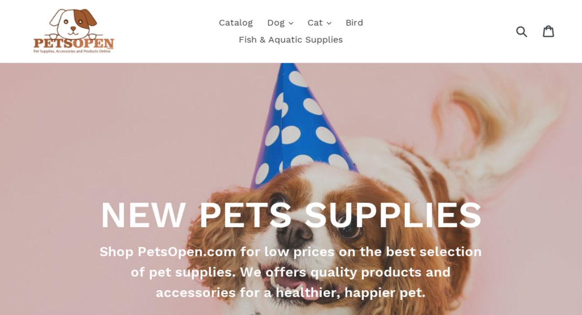 — Store Listed on Flippa PET Supplies Dropship