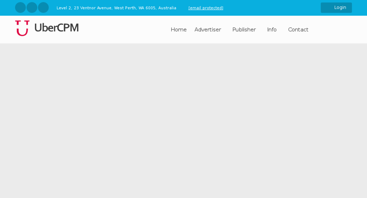 Ubercpm Com Website Listed On Flippa Banner Display Ad Platform
