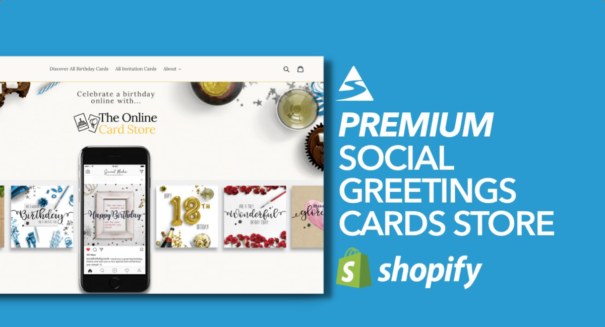 Creative Digital Cards Shopify Store