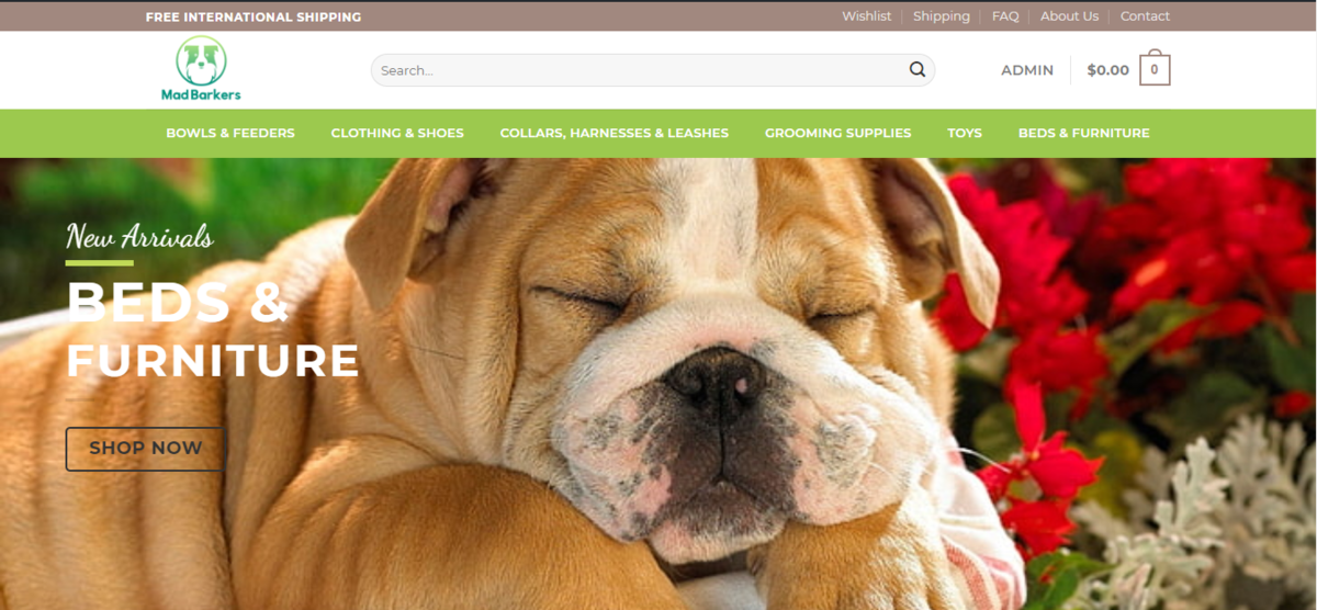 — Store Listed on Flippa Premium Dog