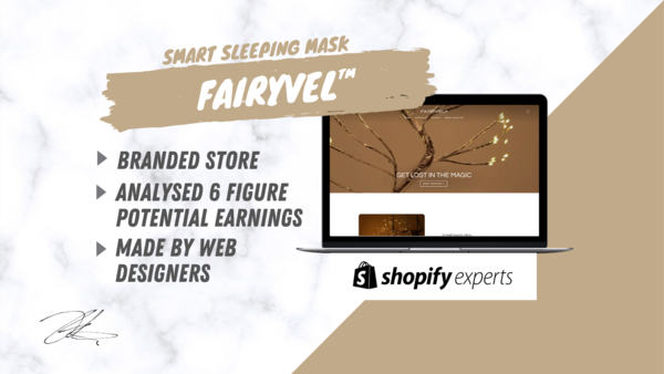 Fairyvel™ - Live The Laptop Lifestyle And Earn Your First 5-10K/Month With Proven To Work Product On A Branded One Product Store. ($1,136 Domain) Made By Professionals.