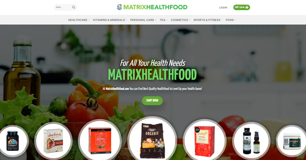 MatrixHealthfood.com - MATRIXHEALTHFOOD.COM Professional Healthfood store 5,000+inventory USA Supplier