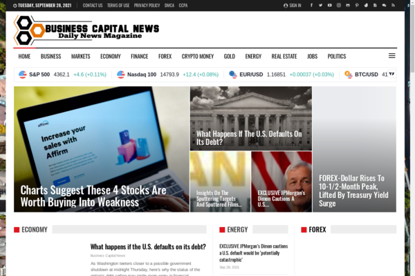 BusinessCapitalNews.com - Autopilot Business News Magazine