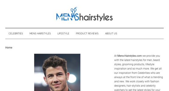 Mens Hairstyles Com Website Sold On Flippa High Value Mens