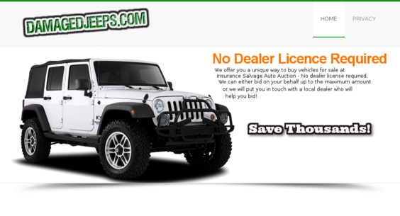 repossessed jeep wrangler for sale
