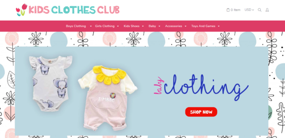 kidswear website