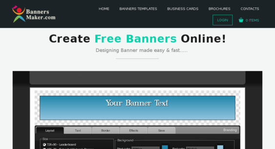 Bannersmaker Com Starter Site Listed On Flippa Online Banner