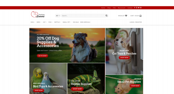 pet dropshipping stores
