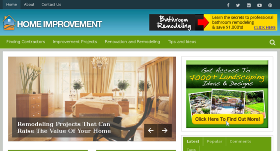 Homeimprovementalert Com Website Listed On Flippa Home