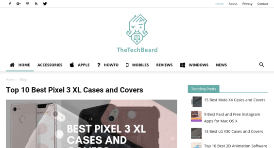 Thetechbeard Com Website Sold On Flippa Technology And Gadgets