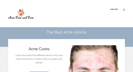 acne website
