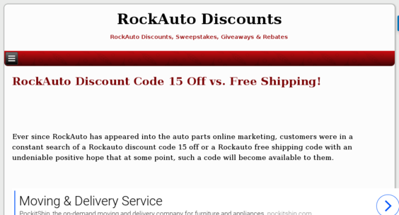 Rockautodiscount Com Website Sold On Flippa Rockautodiscount