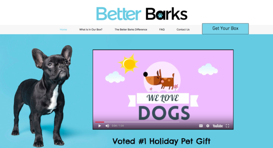 selling dog treats online